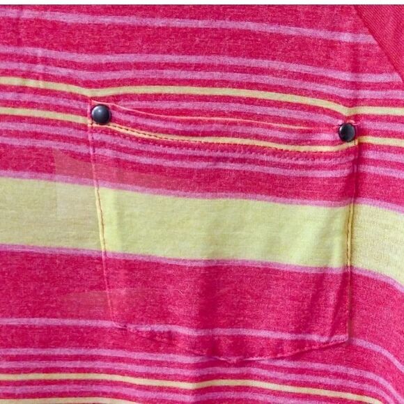 Kensie Heather Dragon Fruit Midi T-Shirt Dress - Picture 2 of 5